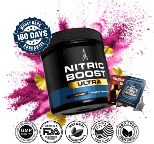 Nitric Boost Ultra supplement enhance vitality and heart health naturally
