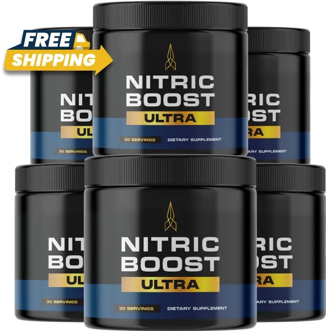 Nitric Boost supplement 6 bottle